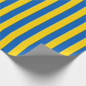 Ukraine-Flagge Geschenkpapier (Ecke)