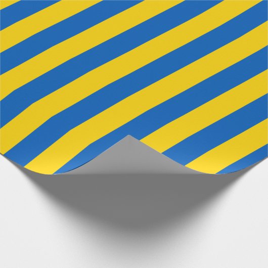 Ukraine-Flagge Geschenkpapier (Ecke)