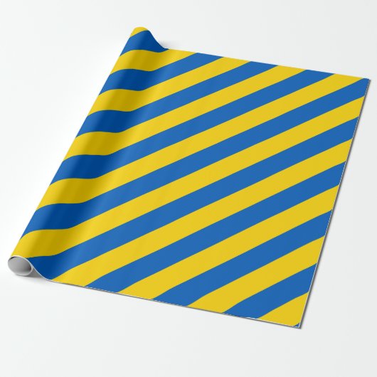 Ukraine-Flagge Geschenkpapier (Ungerollt)