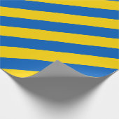Ukraine-Flagge Geschenkpapier (Ecke)