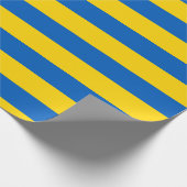 Ukraine-Flagge Geschenkpapier (Ecke)