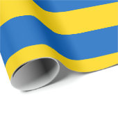 Ukraine-Flagge Geschenkpapier (Rolleneckpunkt)