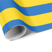 Ukraine-Flagge Geschenkpapier (Rolleneckpunkt)