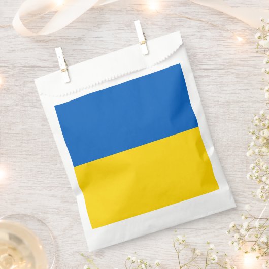 Ukraine-Flagge Geschenktütchen (Ausgeschnitten)