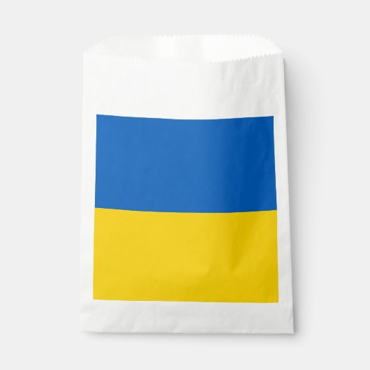Ukraine-Flagge Geschenktütchen (Vorderseite)