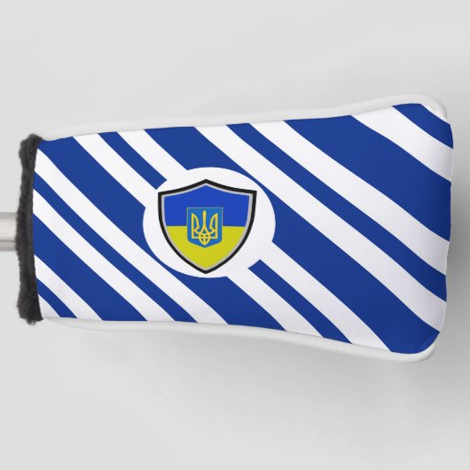 Ukraine-Flagge Golf Headcover (Vorderseite)