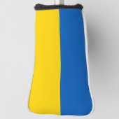 Ukraine-Flagge Golf Headcover (Rotieren 90)