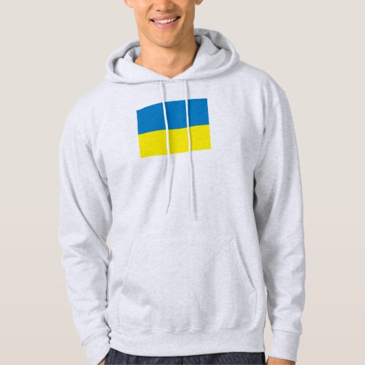 Ukraine-Flagge Hoodie (Vorderseite)