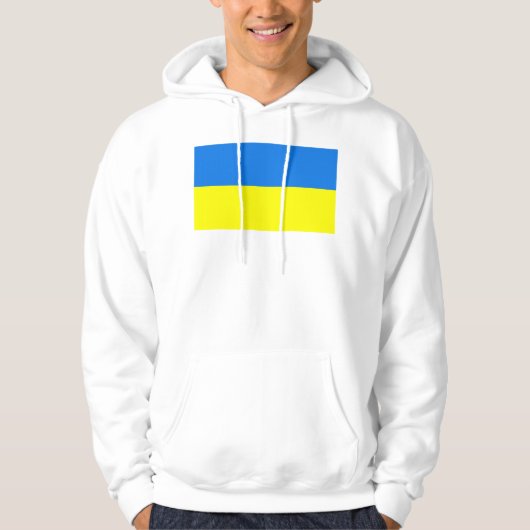 Ukraine-Flagge Hoodie (Vorderseite)