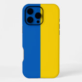 Ukraine-Flagge iPhone Hülle (Rückseite)