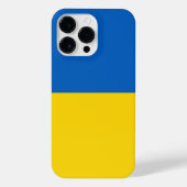 Ukraine-Flagge iPhone Hülle (Rückseite)