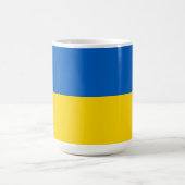 Ukraine-Flagge Kaffeetasse (Mittel)