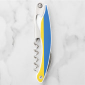 Ukraine-Flagge Kellnermesser (Vorderseite)