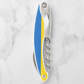 Ukraine-Flagge Kellnermesser (Rückseite)