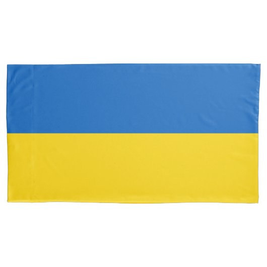 Ukraine-Flagge Kissenbezug (Vorderseite)