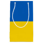 Ukraine-Flagge Kleine Geschenktüte (Vorderseite)