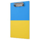 Ukraine-Flagge Klemmbrett (Links)