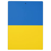 Ukraine-Flagge Klemmbrett (Rückseite)