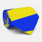 Ukraine-Flagge Krawatte (Gerollt)