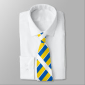 Ukraine-Flagge Krawatte (Gebunden)