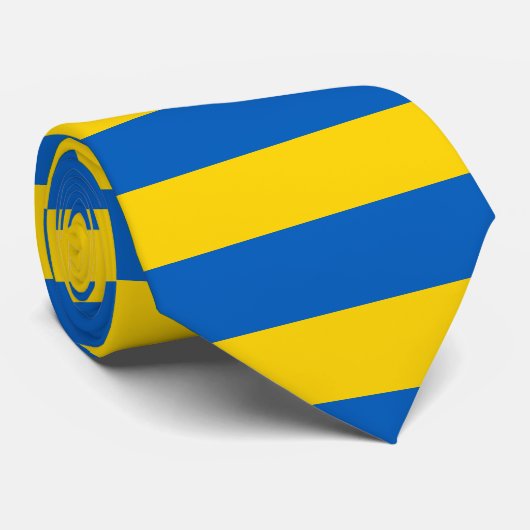 Ukraine-Flagge Krawatte (Gerollt)