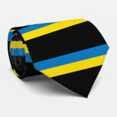 Ukraine-Flagge Krawatte (Gerollt)