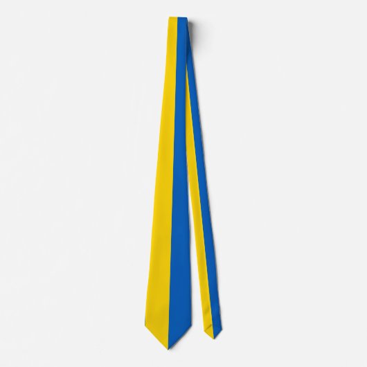 Ukraine-Flagge Krawatte (Vorderseite)