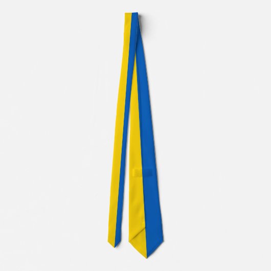 Ukraine-Flagge Krawatte (Rückseite)