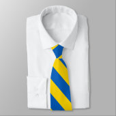 Ukraine-Flagge Krawatte (Gebunden)