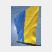 Ukraine-Flagge - Krieg, Politik, Leid Fleecedecke (Vorderseite)
