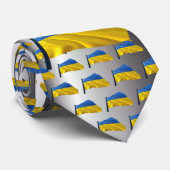 Ukraine-Flagge - Krieg, Politik, Leid Krawatte (Gerollt)