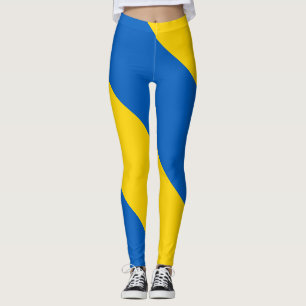 Ukraine-Flagge Leggings