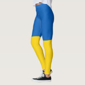 Ukraine-Flagge Leggings (Links)