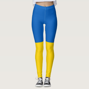Ukraine-Flagge Leggings