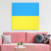 Ukraine-Flagge Leinwanddruck (Insitu (Wohnzimmer))