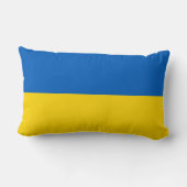 Ukraine-Flagge Lendenkissen (Rückseite)