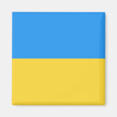 Ukraine-Flagge Magnet (Vorne)