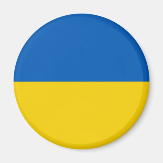 Ukraine-Flagge Magnet (Vorne)