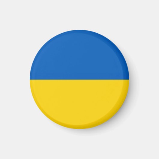 Ukraine-Flagge Magnet (Vorne)