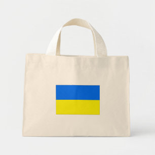 Ukraine-Flagge Mini Stoffbeutel