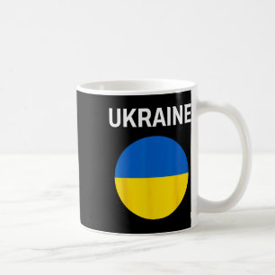 Ukraine-Flagge Modern 1 Kaffeetasse
