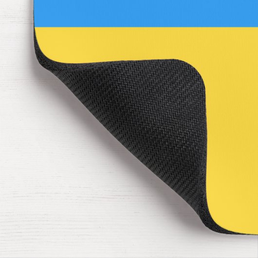 Ukraine-Flagge Mousepad (Ecke)