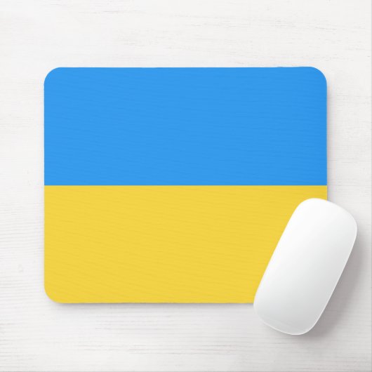 Ukraine-Flagge Mousepad (Mit Mouse)
