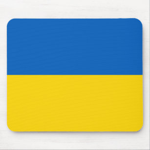 Ukraine-Flagge Mousepad