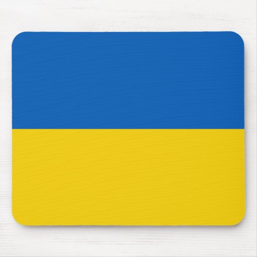 Ukraine-Flagge Mousepad (Vorne)