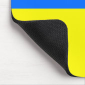 Ukraine-Flagge Mousepad (Ecke)