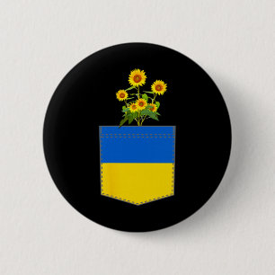 Ukraine-Flagge Nationalflagge Kiew Ukrainisch Kyiv Button