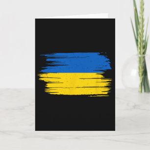 Ukraine-Flagge Nationalflagge Kiew Ukrainisch Kyiv Karte