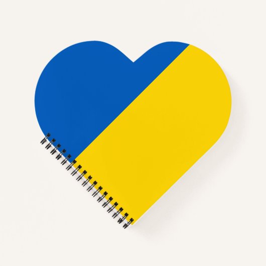 Ukraine-Flagge Notizblock (Vorderseite)