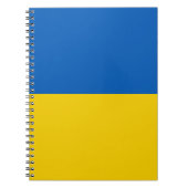 Ukraine-Flagge Notizblock (Vorderseite)